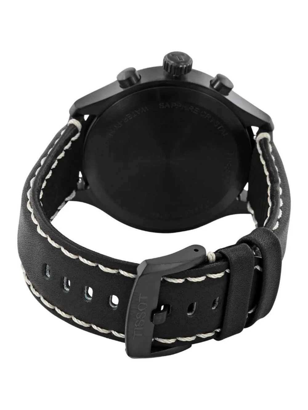 NWT Tissot T-Sport Chronograph Quartz Black Dial Men's Watch
